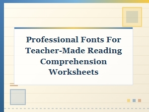 Fonts That Foster Focus and Comprehension